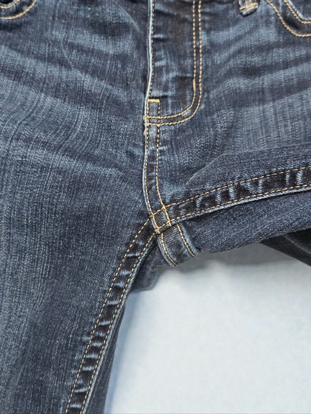 Buckle Black Bootcut Dark Blue Jean Low Rise Size 27 X 32 Fit No. 53 - Picture 6 of 12